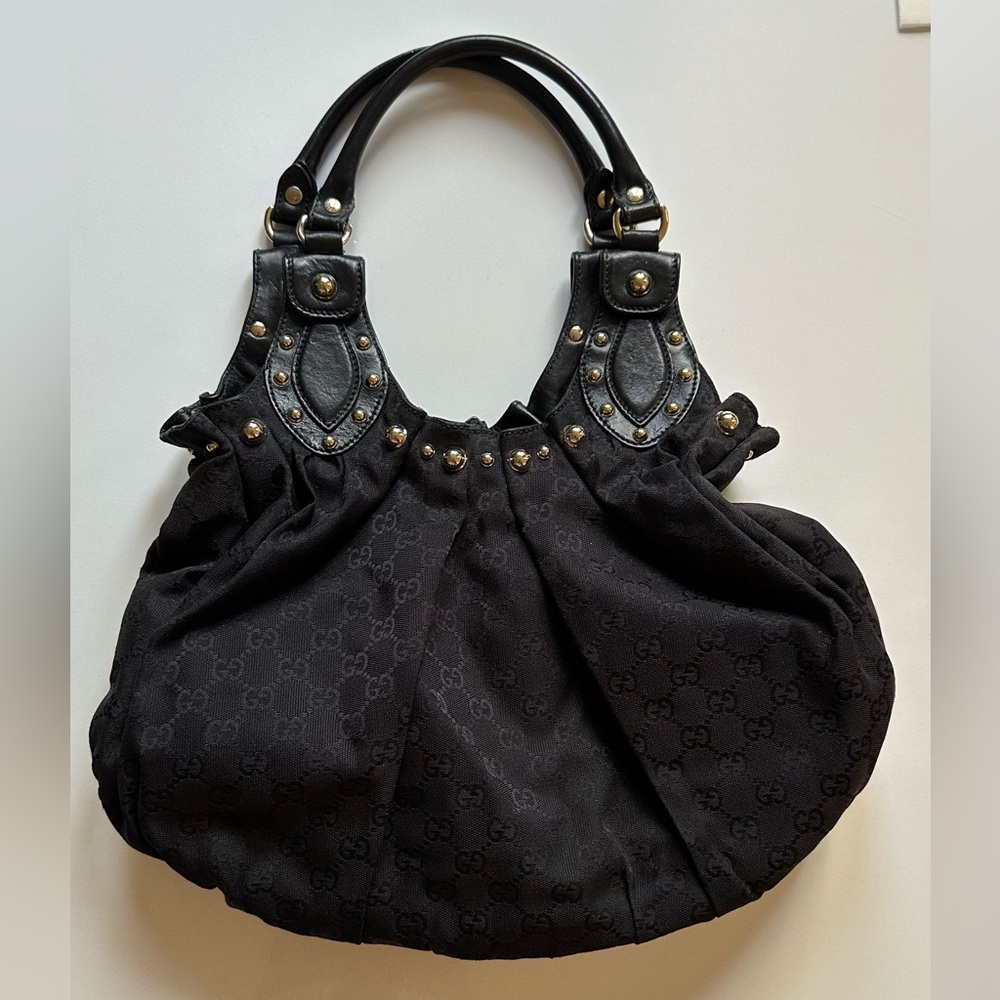 Gucci Pelham studded black bag
